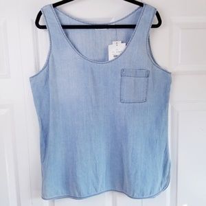 Liz Claiborne | NWT Denim Tank